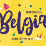 Belgia Font Poster 1