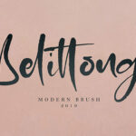 Belittong Font Poster 1