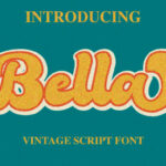 Bella Font Poster 1