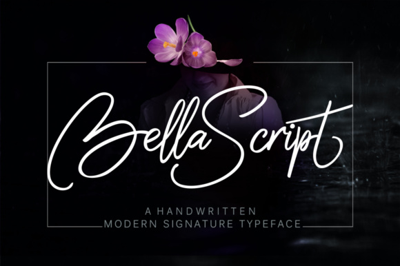 Bella Font Poster 1