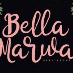 Bella Marwa Font Poster 1