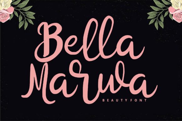 Bella Marwa Font Poster 1