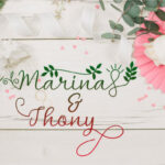 Bella Script Font Poster 3