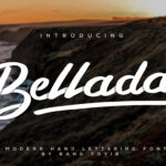 Bellada + Extras Font Poster 1