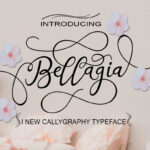 Bellagia Font Poster 1