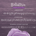 Bellattrix Font Poster 9