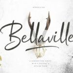 Bellavile Font Poster 1