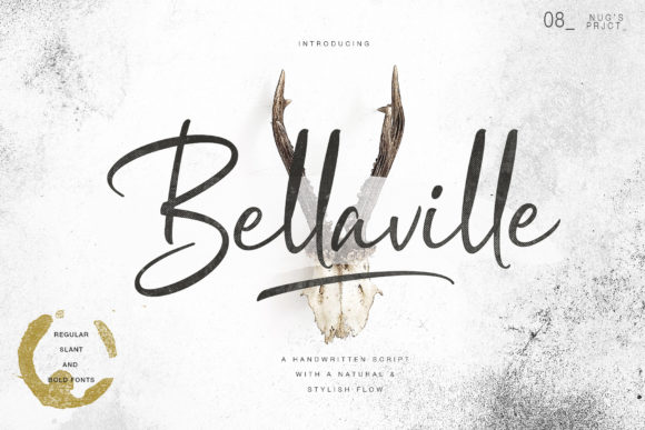 Bellavile Font Poster 1
