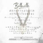 Bellavile Font Poster 4