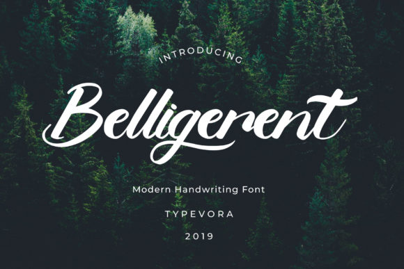 Belligerent Font