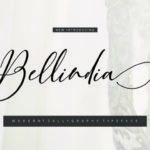 Bellindia Font Poster 1