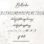 Bellindia Font Poster 8