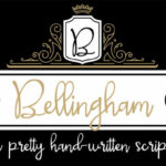 Bellingham Font Poster 1