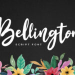 Bellington Font Poster 1