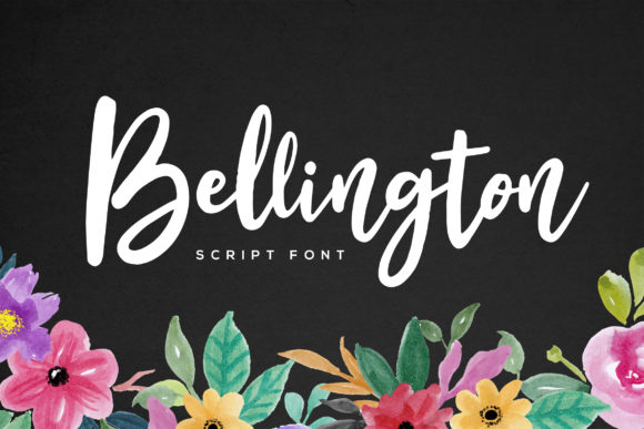 Bellington Font Poster 1