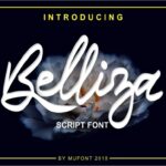 Belliza Font Poster 1