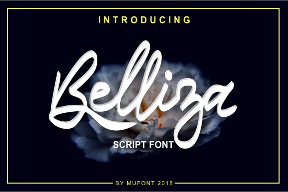 Belliza Font Poster 1