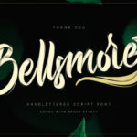 Bellsmore Font Poster 11