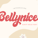 Bellynice Font Poster 1