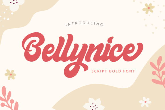 Bellynice Font Poster 1