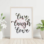 Belove Script Font Poster 9