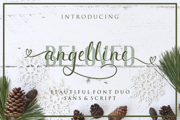 Beloved Angeline Duo Font Poster 1