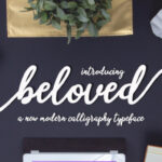 Beloved Script Font Poster 1