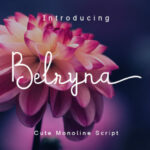 Belryna Font Poster 1