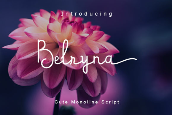Belryna Font Poster 1