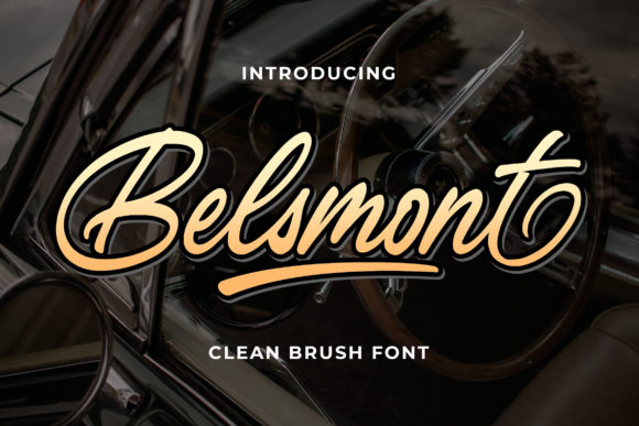 Belsmont Font Poster 1