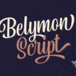 Belymon Script Font Poster 1
