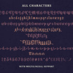Belymon Script Font Poster 12