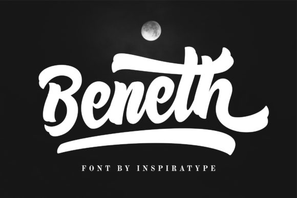 Beneth Font Poster 1