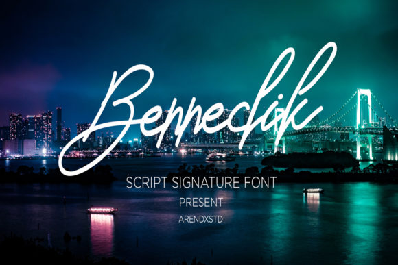 Bennedik Font Poster 1