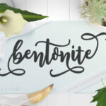 Bentonite Script Font Poster 1