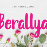 Berallya Font Poster 1