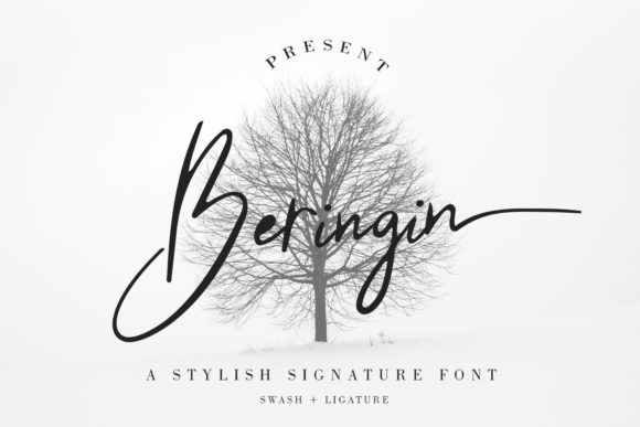 Beringin Font Poster 1