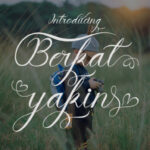 Berkat Yakin Font Poster 1