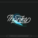 Berliana Script Font Poster 11