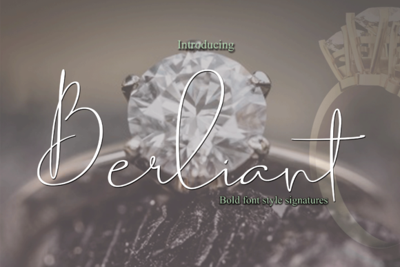 Berliant Font Poster 1