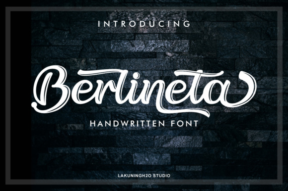 Berlineta Font Poster 1