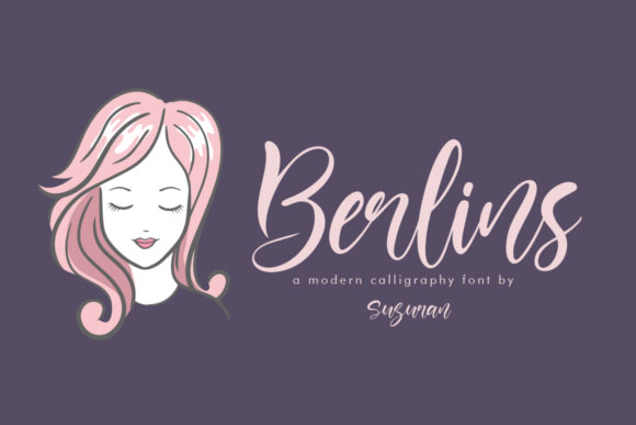 Berlins Script Font Poster 1