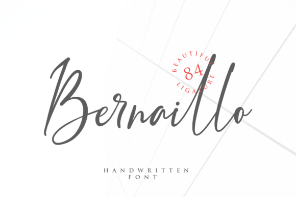 Bernaillo Font Poster 1