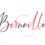 Bernaillo Font Poster 10