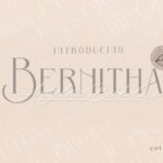 Bernitha Angelica Berkeley Duo Font Poster 1
