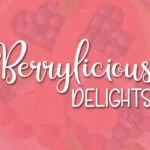 Berry Smoothies Font Poster 5