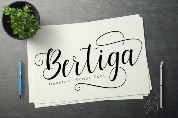 Bertiga Font Poster 1