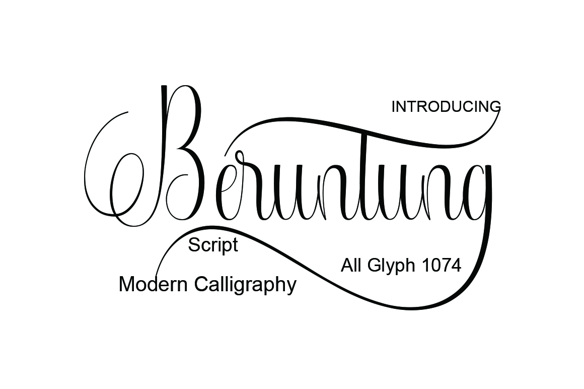 Beruntung Font