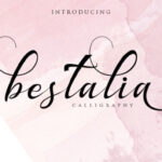 Bestalia Font Poster 1