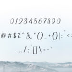 Bestilla Font Poster 12